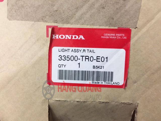 Đèn hậu Honda Civic 2012 2
