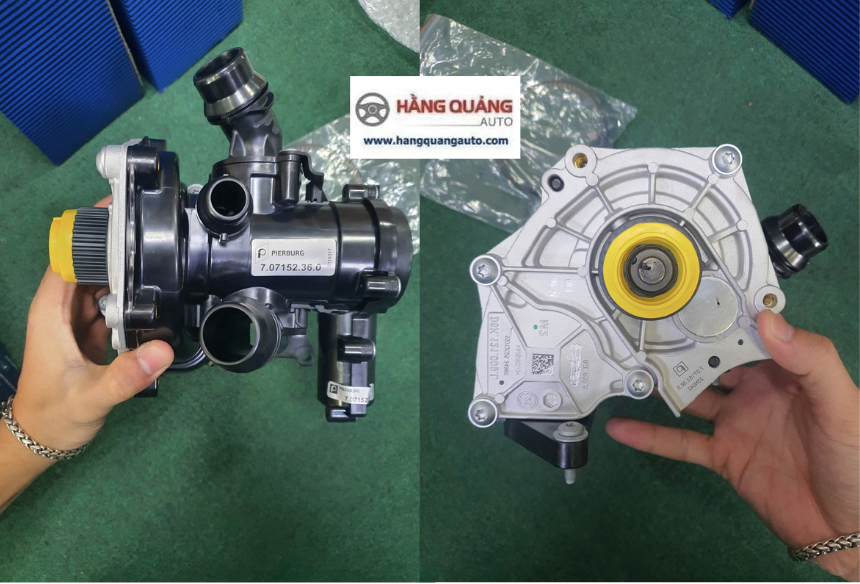 Bơm Nước Liền Van Hằng Nhiệt Audi A6